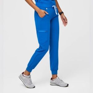 Figs Royal Blue Zamora - Jogger Scrub Pants